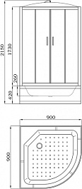 Parly Душевая кабина Classic EC921 – фотография-5